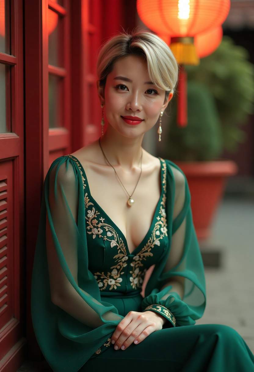 剧照:染坊机杼如云