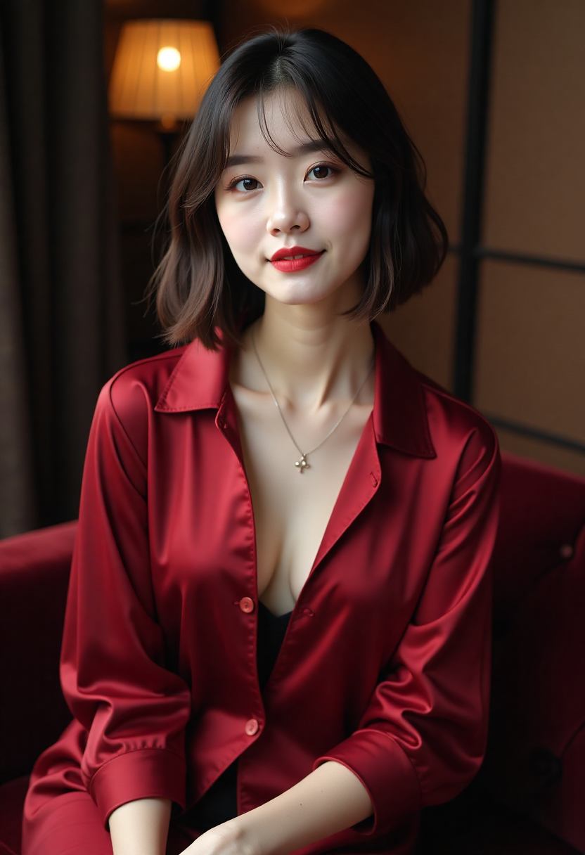 剧照:雪夜并肩长谈